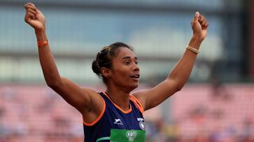 Asian Games 2018 Hima Das Muhammed Anas 400m silver nation 35 medals