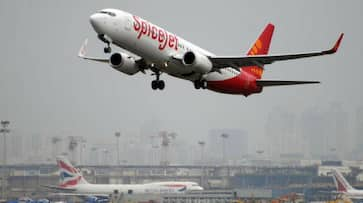 Spicejet Indian airline biofuel demonstration Dehradun aviation Delhi