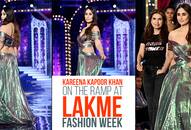 Kareena Kapoor sets Lakme Fashion Week 2018 ramp on fire