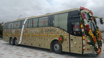 Karnataka: Luxurious flybus hits the roads from Bengaluru airport to Tirupati