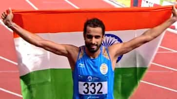 Asiad manjit singh chahal gold medal athletics 800 meter race India