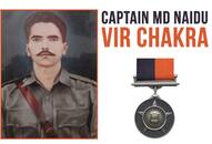 Captain MD Naidu  Vir Chakra Courage under fire  pakistan  1965 war