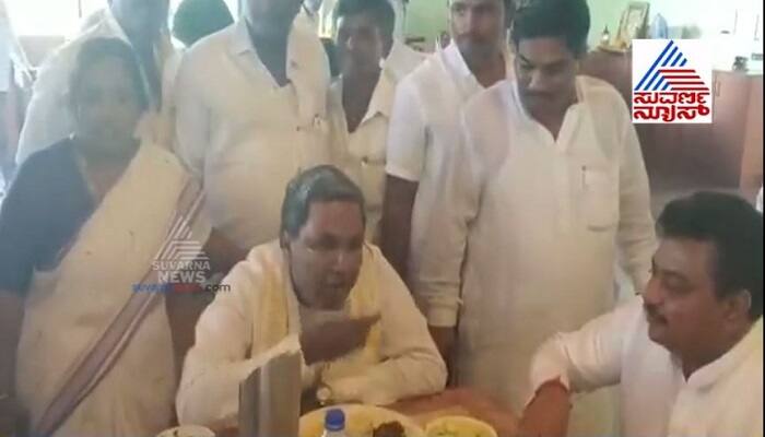 Former chief Minister ate non-veg in Badami