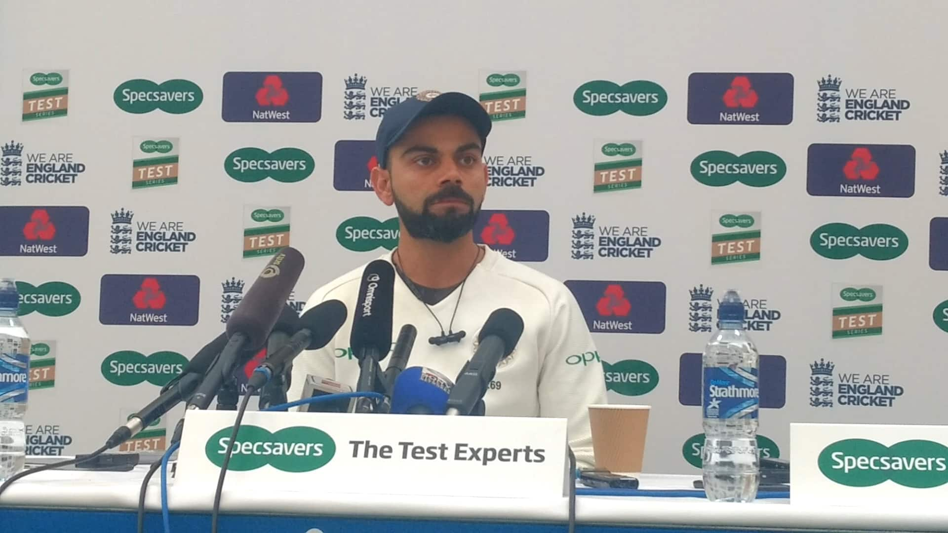 India vs England 2018 Virat Kohli hints same XI Southampton Test Video