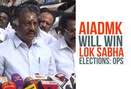 AIADMK win 2019 parliamentary elections Tamil Nadu Dy CM O Panneerselvam Video