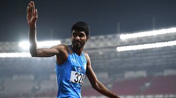 Asian Games 2018 Jinson Johnson gold Seema Punia bronze athletics