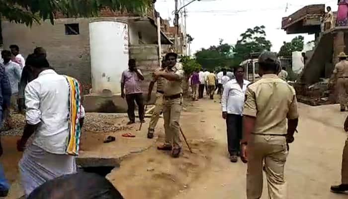 Karnataka Local Body Election Congress Worker Violates Code of Conduct