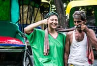 Swastika Mukherjee hand-pulled rickshaws Kolkata British raj colonisation