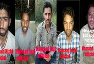 terrorist policemen cops video kidnapping abduction relatives jammu kashmir dgp