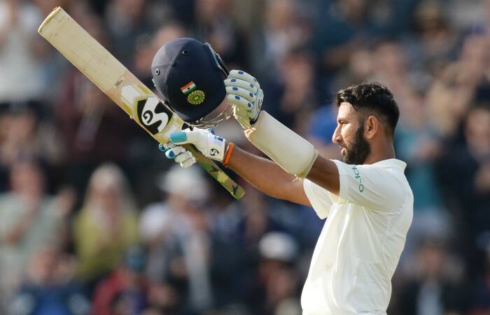 India vs England 2018 Cheteshwar Pujara ton 4th Test Southampton