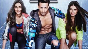 Tiger Shroff locks lips with Ananya PandayTara Sutaria