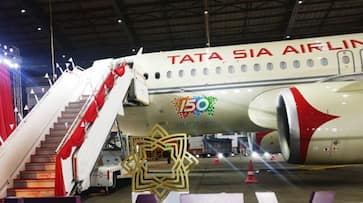 JRD  Tata Vistara retro flight 150 years of Tatas