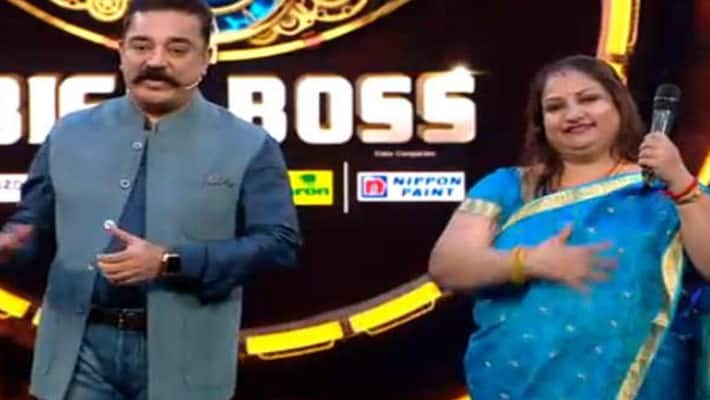 aishwarya mother talk in bigboss stage