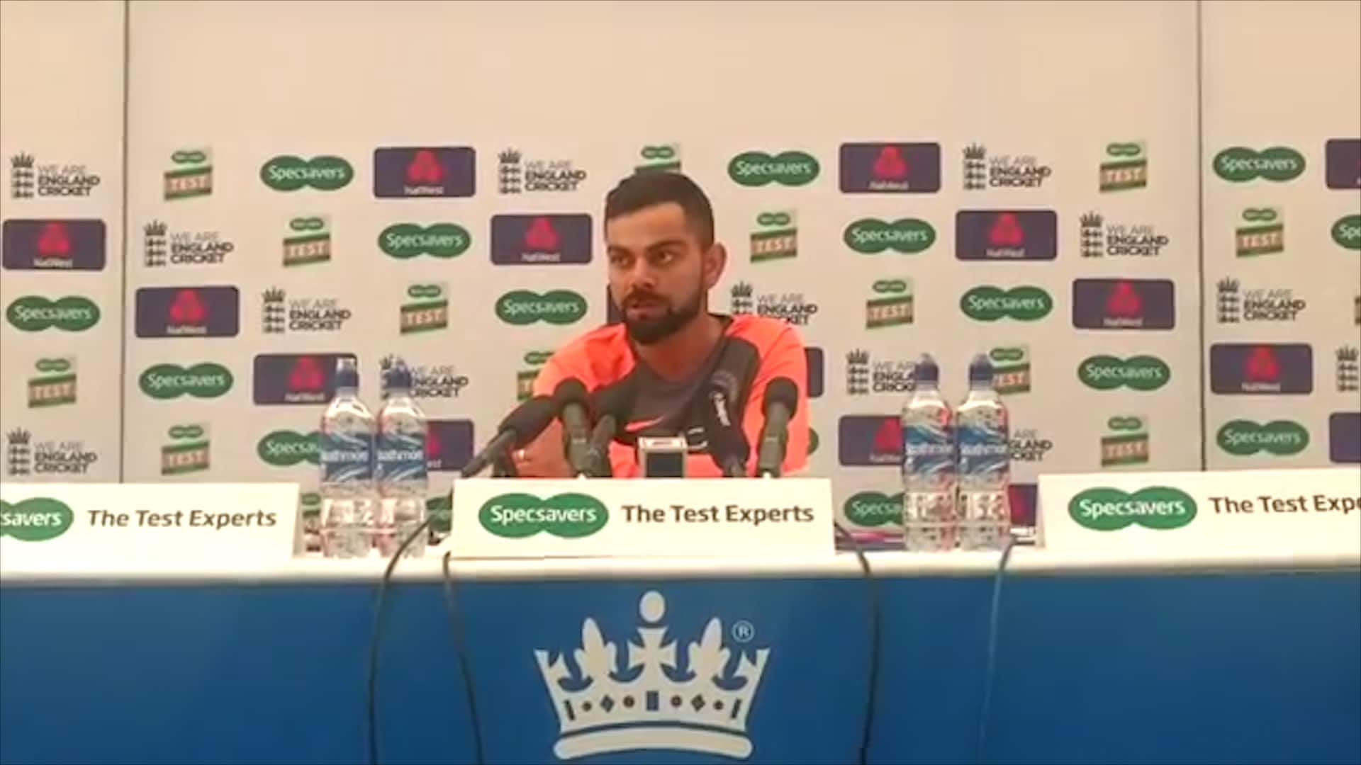 India vs England 2018 Virat Kohli defends Ashwin 4th Test loss Video