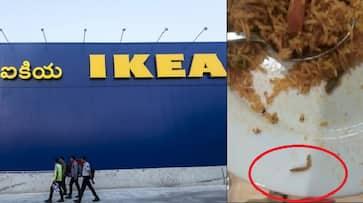 IKEA Hyderabad Veg biriyani Haldirams GHMC caterpillar Telangana