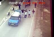 Toll plaza Staff assaulted chopper assailant bahadurgarh