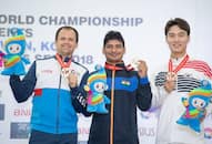 ISSF World Championships Om Prakash Mitharwal gold Manu Bhaker fails