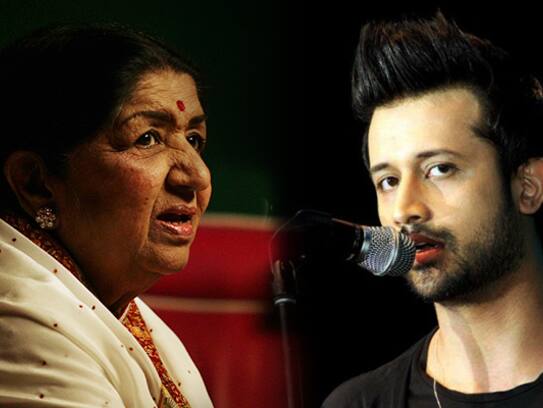 LATA MANGESHKAR GET ANGRY ON ATIF ASLAM FOR MAKING REMIX SONG