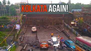 Majerhat flyover collapse Kolkata Diamond Harbour Road Vivekananda flyover