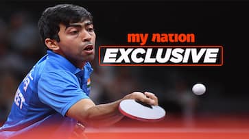 Harmeet Desai table tennis leagues India  Manika Batra Asian Games