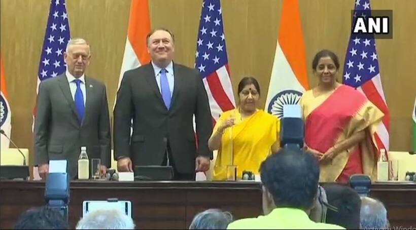 अमेरिका को सामने बिठाकर पाक को दिया कड़ा संदेश