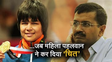 Asian games medalist Divya Karan attacks on CM Kejriwal