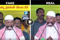 TDP Chandrababu Naidu Alexander Viral Video President of India Fake news