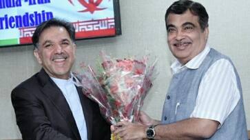 India Iran trade Chabahar port operation Nitin gadkari Abbas Akhoundi