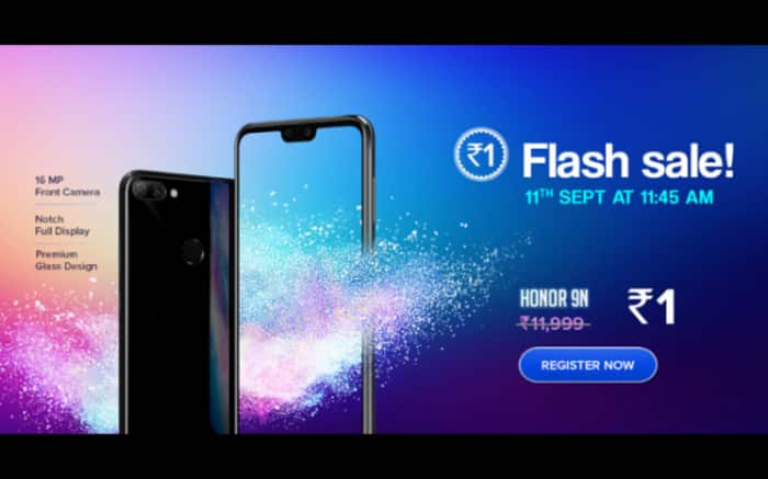 Honor 9N for Re 1: Everything you need to know about the September 11 flash sale