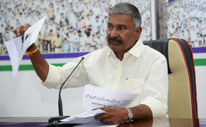 minister peddireddy ramachandra reddy fires on tdp chief chandrababu and pawan kalyan