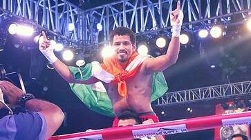 Indian professional boxer Neeraj Goyat  Amir Khan Haryana