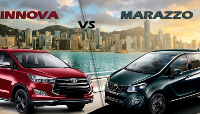 Mahindra Marazzo vs Toyota Innova Crysta