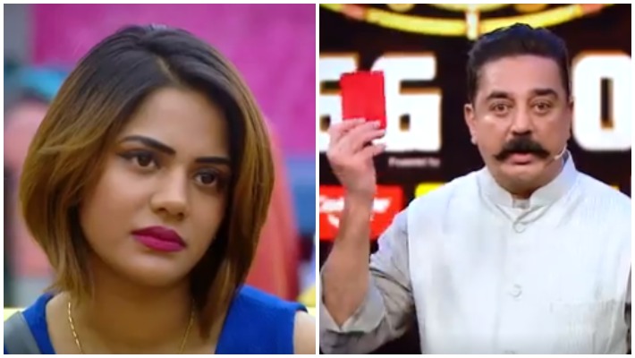 kamal show red card for aishwarya elimination is senryan why?