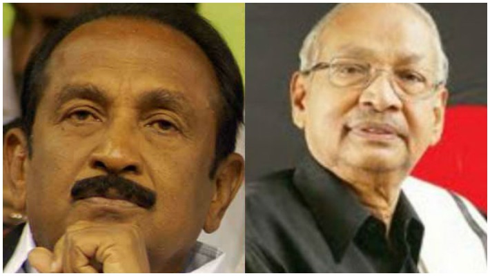 K.Veramani approves to restore Dravidar Kazhakam assets for vaiko