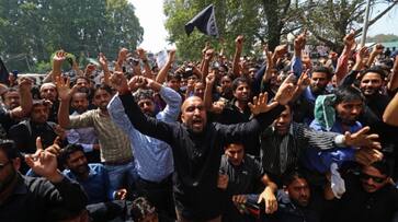 Jammu and Kashmir protest election boycott Uri rape  murder Hurriyat