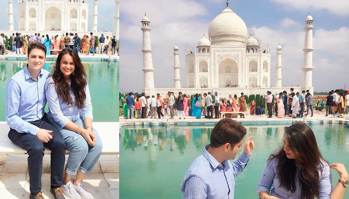 ias couples pics viral in instagram athar amir khan and tina dabi