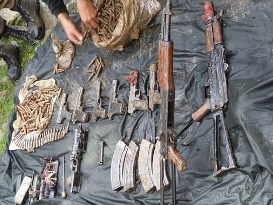Terror hideout busted in Rajouri; Arms, Ammunition recovered
