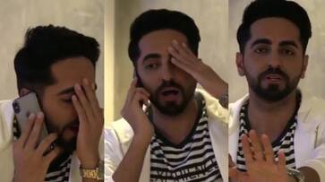 ayushman khurana appeal to their fans not to watch his movie trailer badhai ho