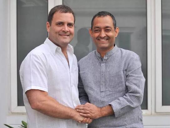Congress minority department president Nadeem javed beaten up delhi Rahul Gandhi