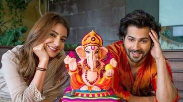 VARUN AND ANUSHKA INTRODUCING AN ECOFRIENDLY GANPATI BAPPA