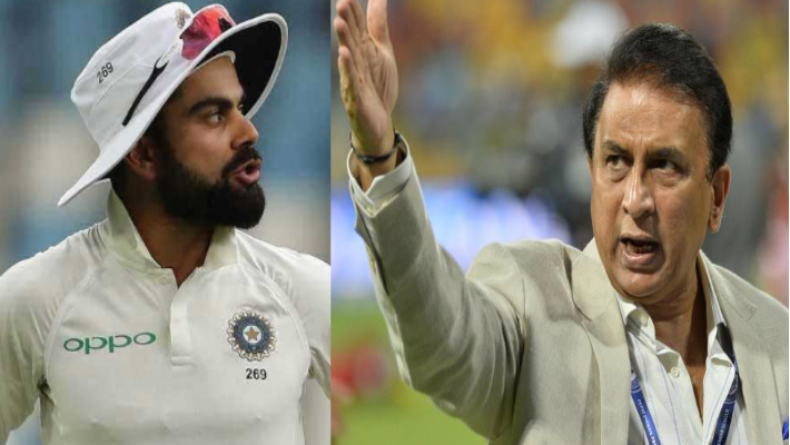 sunil gavaskar advises virat kohli should talk to sachin tendulkar for improvise his batting