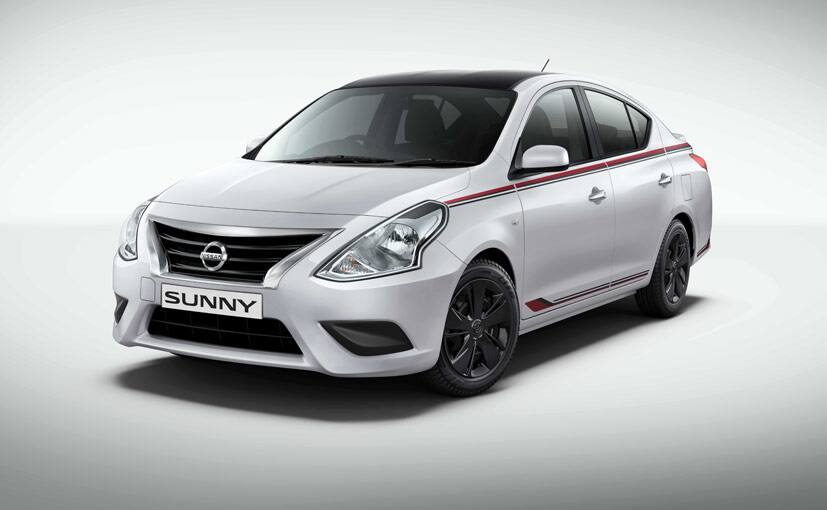 nissan sunny special edition launched in india, price rs.8.48lakhs