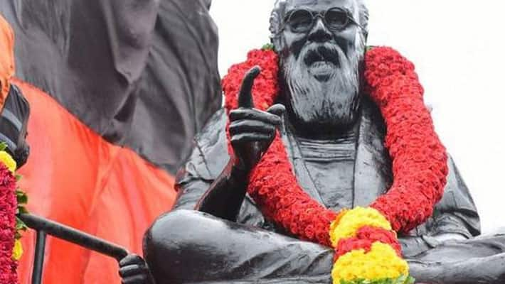 Thanthai periyar statue slippers