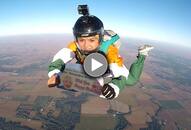 Skydiver's Birthday Wish To PM Modi From 13,000 Feet Above