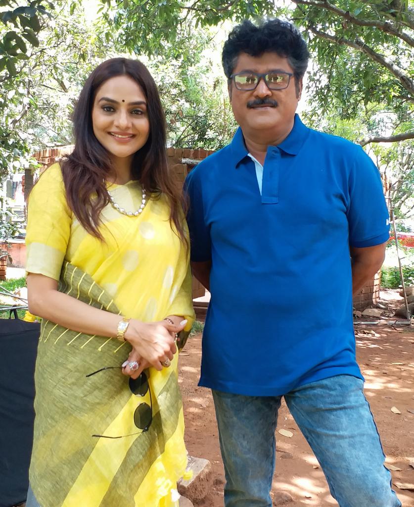 Multilingual Actress Madhubala busy in Premier Padmini film with Jaggesh