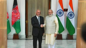 Afghan president meets PM Modi in Delhi