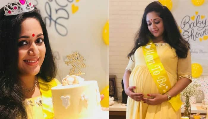 kerala mollywood dileep kavya madavan baby shower meenakshi