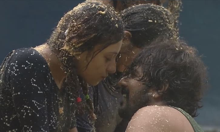 srinish pearly love twist in bigg boss