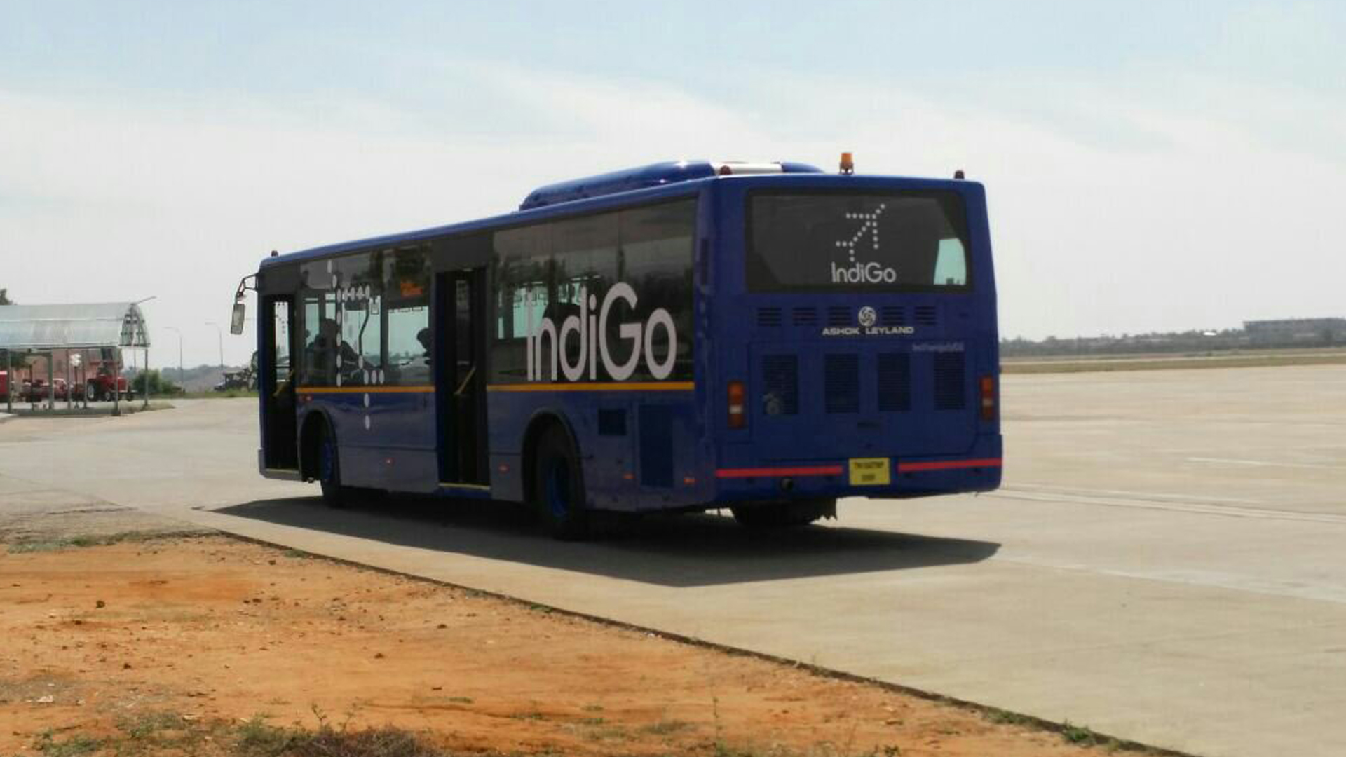 IndiGo bus hits India employee Bengaluru Airport