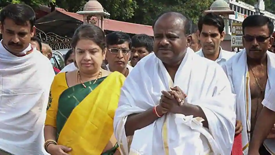 Karnataka CM HD Kumaraswamy to Visit Sringeri After Presenting Budget